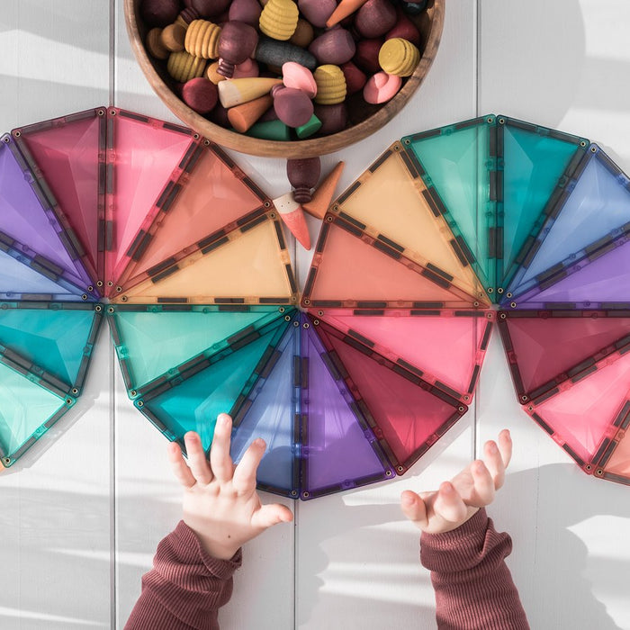 Connetix Tiles New Pastel Range-Bring Imaginations To Life