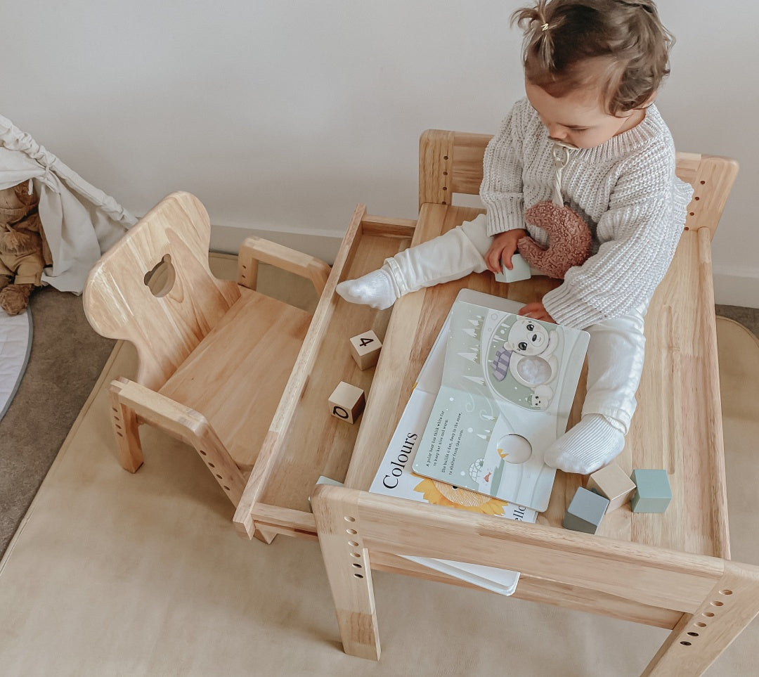 Kids Wooden Table and Chairs: An Ideal Feature for Your Child's Room