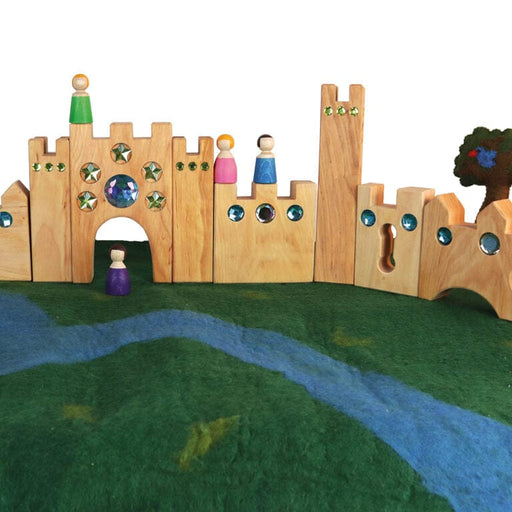 Bauspiel Small Fairytale Castle - German Building Blocks - Toypark