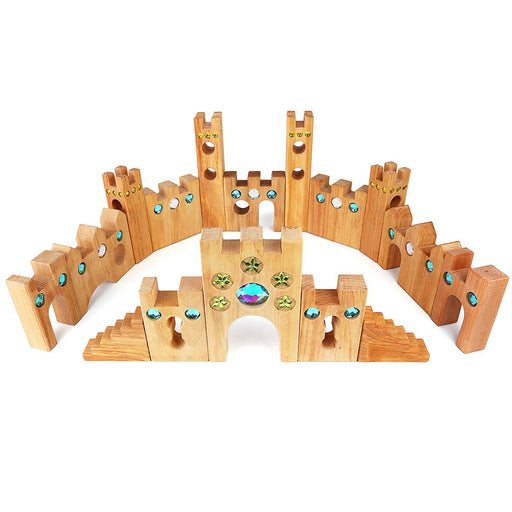 Bauspiel Large Fairytale Castle - Building Blocks - Toypark