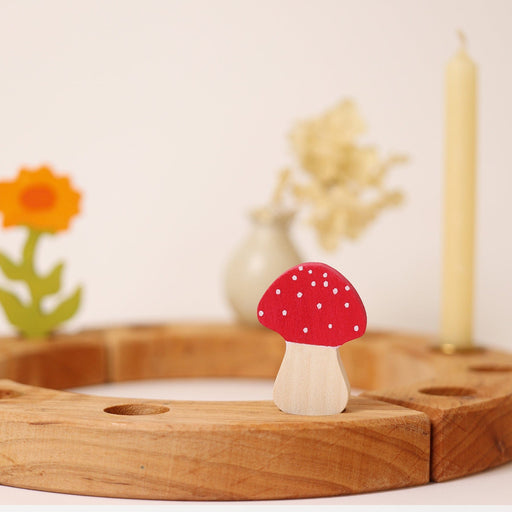 Party Supply Grimm's  Fly Agaric Candle Holder Decoration 4048565033053
