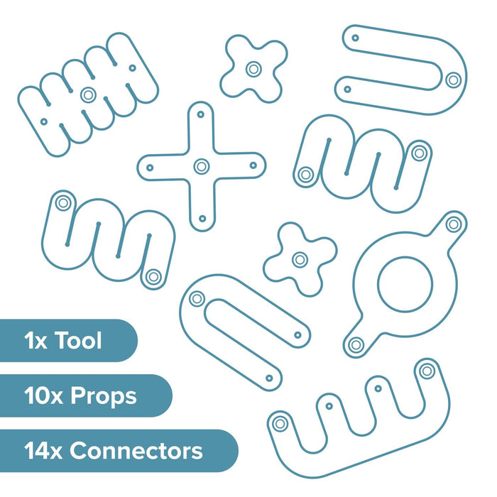 Construction Tool Makedo Deco-Props Sparkies 9343207001328