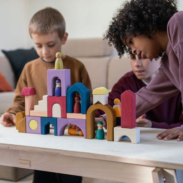 Building Blocks Grimm's Building Set Panorama