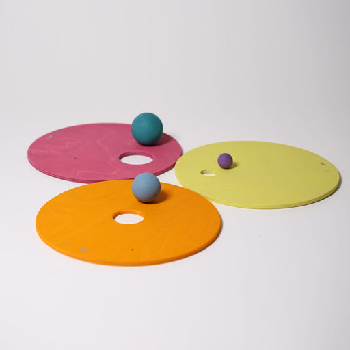 Grimm's Rolling Discs Set for Stapelstein - Open Ended Toys - Toypark