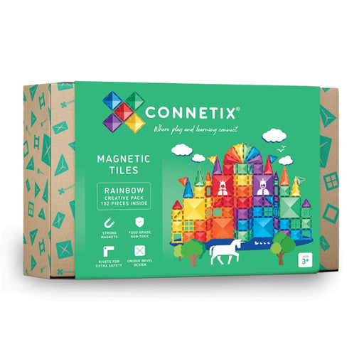 Connetix 126 Piece Creative Bundle - Australian Magnetic Tiles - Toypark