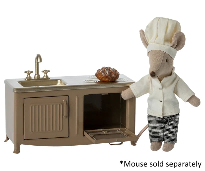 Doll House Furniture Maileg Kitchen Mouse Light Brown