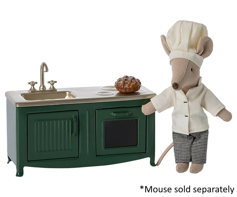 Doll House Furniture Maileg Kitchen Mouse Dark Green