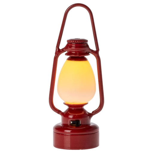 Maileg Vintage Lantern Mouse Red - Doll Toys - Toypark