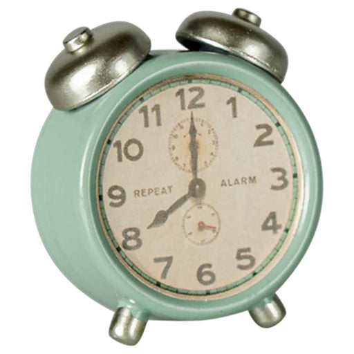 Maileg Alarm Clock Mouse Mint - Doll House Furniture - Toypark