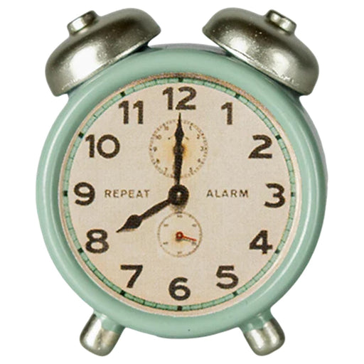 Maileg Alarm Clock Mouse Mint - Mint - Toypark