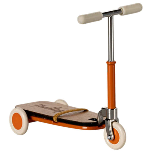 Maileg Kick Board Scooter Mouse Orange - Orange - Toypark
