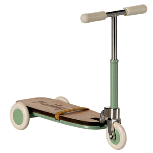 Maileg Kick Board Scooter Mouse Mint - Mint - Toypark