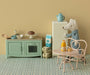 Doll House Furniture Maileg Café set, Mouse, Big - Pale pink 5707304142799