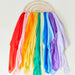 Silk Toys Sarah's Silks Large Rainbow Playsilk Display