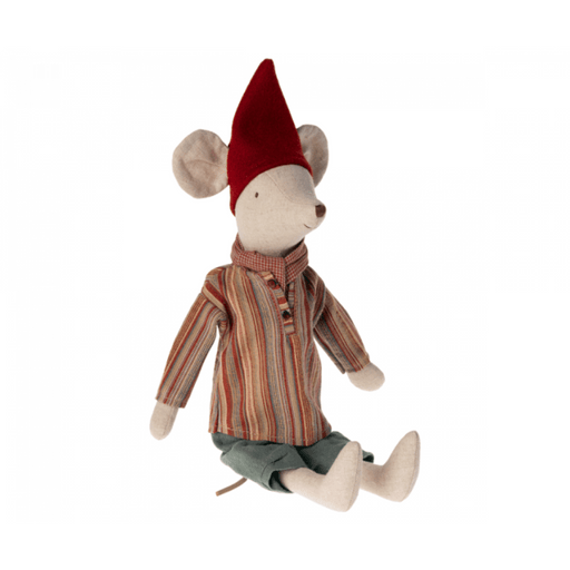 Doll Toys Maileg Christmas mouse, Medium - Boy