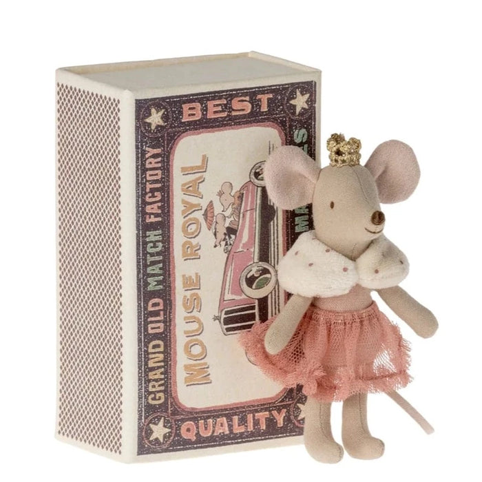 Doll Toys Maileg Princess Mouse in Matchbox