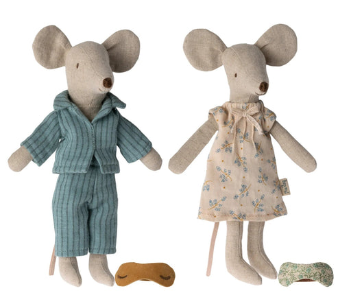 Doll Toys Maileg Mum and Dad Mice in Cigarbox New 2023