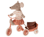 Doll Toys Maileg Tricycle Mouse Big Sister Coral