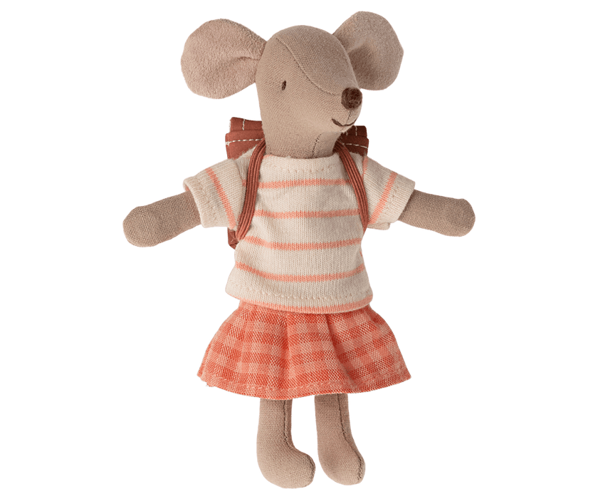 Doll Toys Maileg Tricycle Mouse Big Sister Coral