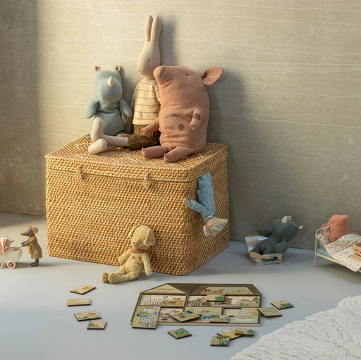 Maileg Mouse Farmhouse Puzzle - Wooden Puzzles - Toypark