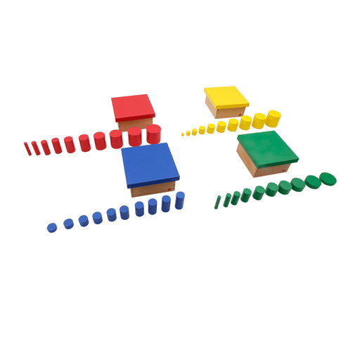 Wooden Toys GAM Set Of Knobless Cylinders