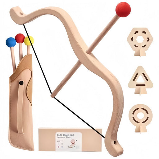 Funova Kids Bow and Arrow Set - Wooden Toys - Toypark
