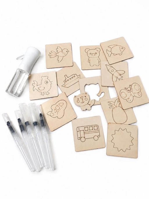 Art-Craft Funova Stencil, Stamp and Spray Set FN03902