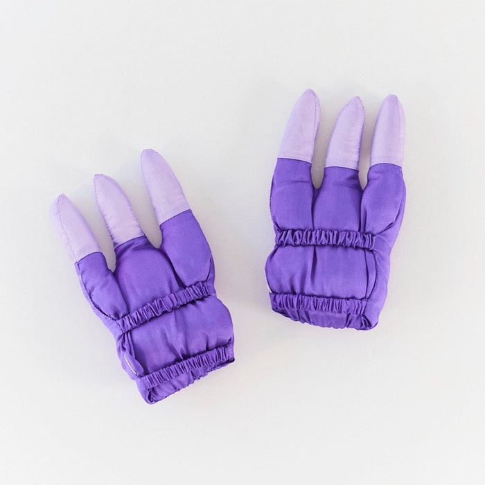Dressups & Costumes Sarah's Silks Purple Dinosaur Claws