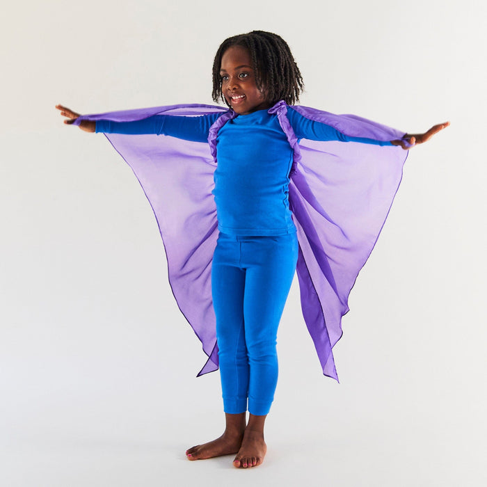 Dressups & Costumes Sarah's Silks Purple Dinosaur Wings