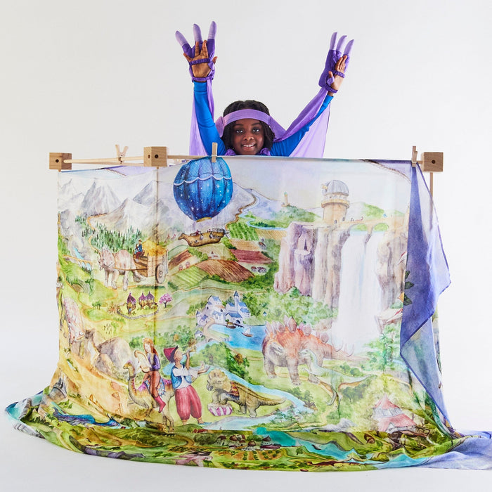 Dressups & Costumes Sarah's Silks Purple Dinosaur Claws