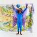 Dressups & Costumes Sarah's Silks Purple Dinosaur Wings
