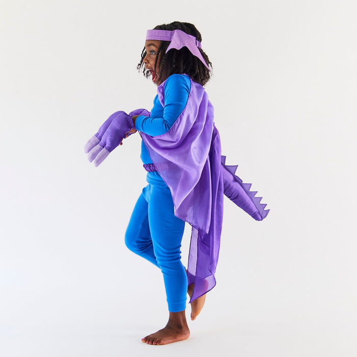 Dressups & Costumes Sarah's Silks Purple Dinosaur Wings