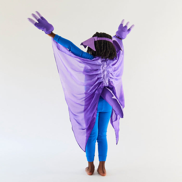 Dressups & Costumes Sarah's Silks Purple Dinosaur Wings