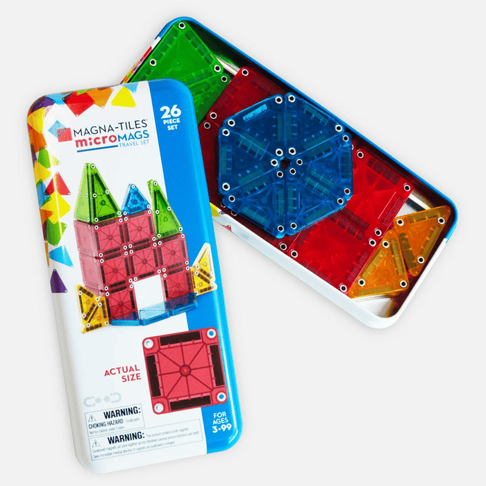 Magnetic Tiles MAGNA-TILES - microMAGS Travel Set - 26 Piece Set 850025176378