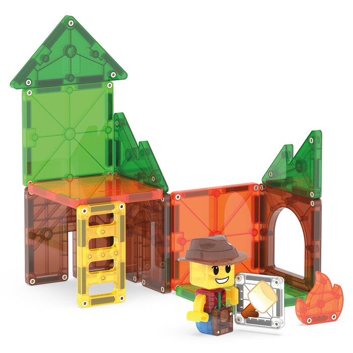 Magnetic Tiles MAGNA-TILES - Camp Out - 16 Piece