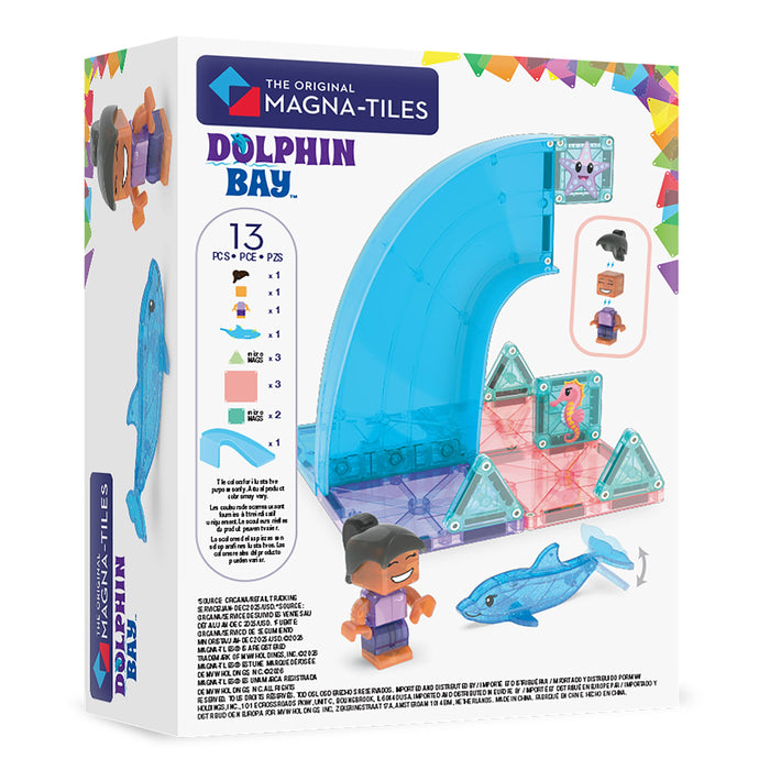Magnetic Tiles MAGNA-TILES - Dolphin Bay - 13 Piece