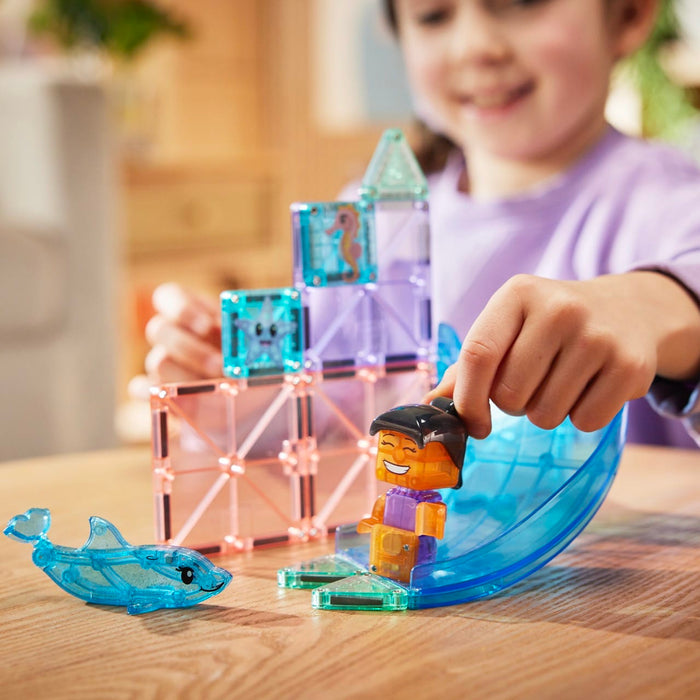 Magnetic Tiles MAGNA-TILES - Dolphin Bay - 13 Piece