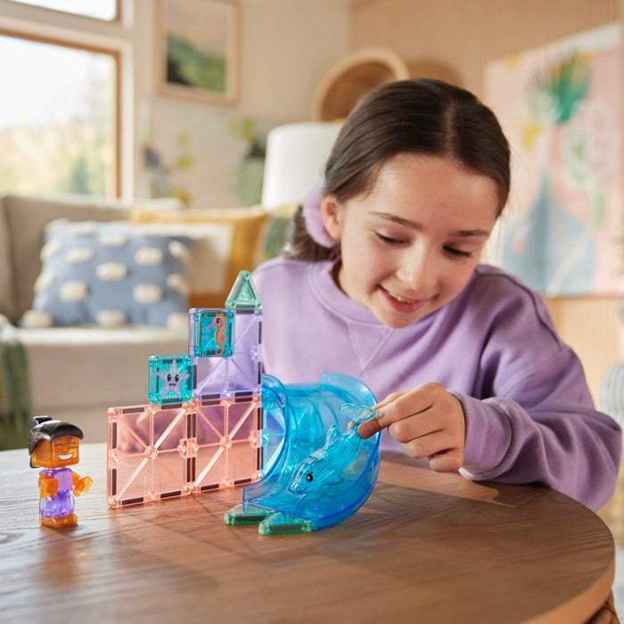 Magnetic Tiles MAGNA-TILES - Dolphin Bay - 13 Piece