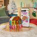 Magnetic Tiles MAGNA-TILES - microMAGS - Gingerbread House Travel Set - 24 Piece Set