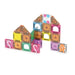 Magnetic Tiles MAGNA-TILES - microMAGS - Gingerbread House Travel Set - 24 Piece Set