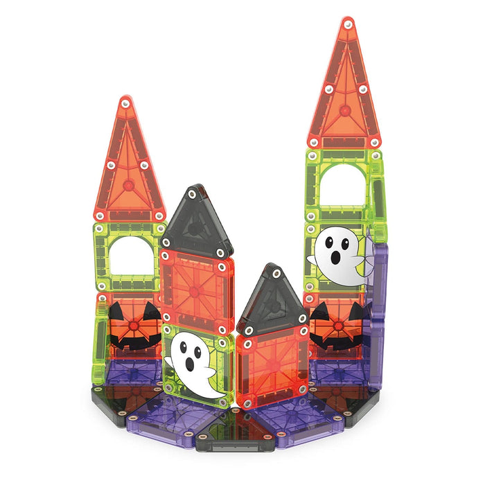 Magnetic Tiles MAGNA-TILES - microMAGS - Spooky Travel Set - 24 Piece Set