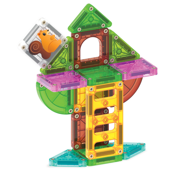 Magnetic Tiles MAGNA-TILES - microMAGS - Tree House 24-Piece Travel Set