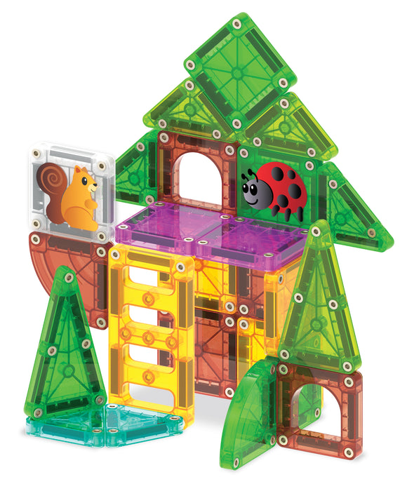 Magnetic Tiles MAGNA-TILES - microMAGS - Tree House 24-Piece Travel Set