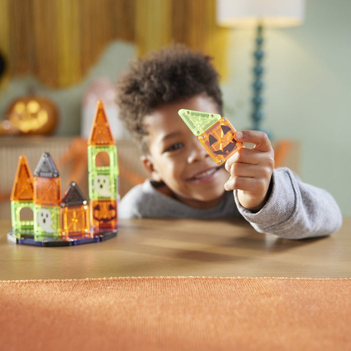 Magnetic Tiles MAGNA-TILES - microMAGS - Spooky Travel Set - 24 Piece Set