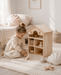 Doll Houses QToys Classic Wooden Dollhouse
