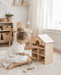 Doll Houses QToys Classic Wooden Dollhouse