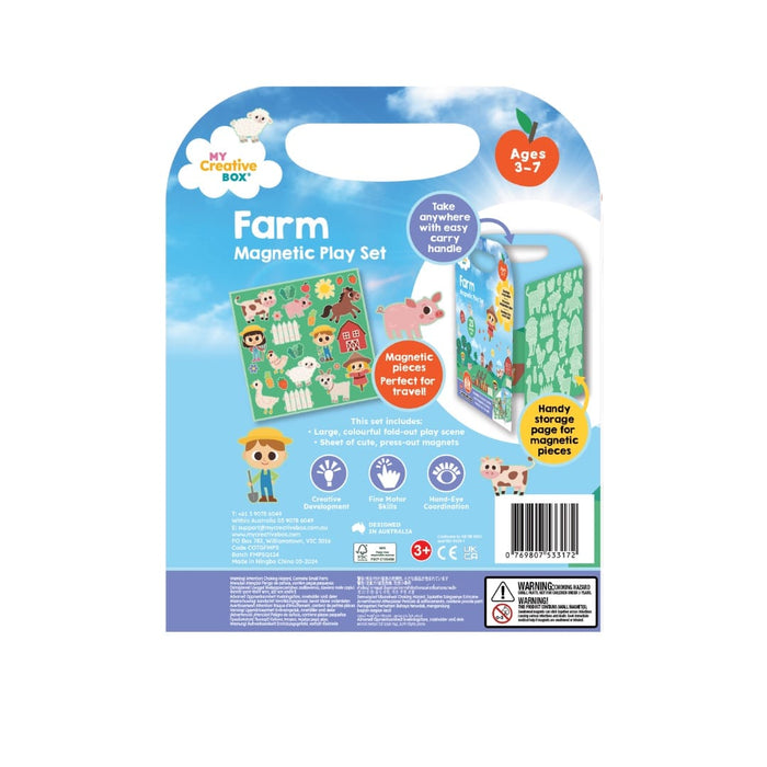 Art-Craft My Creative Box Farm Friends Magnetic Play Set 810164730794