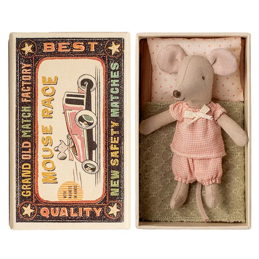 Maileg Little Sister Mouse - Matchbox - Toypark