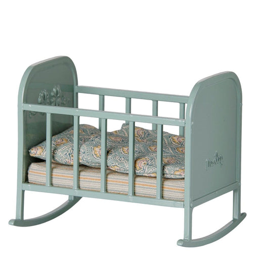 Doll House Furniture Maileg Cradle My Blue Mint 2026