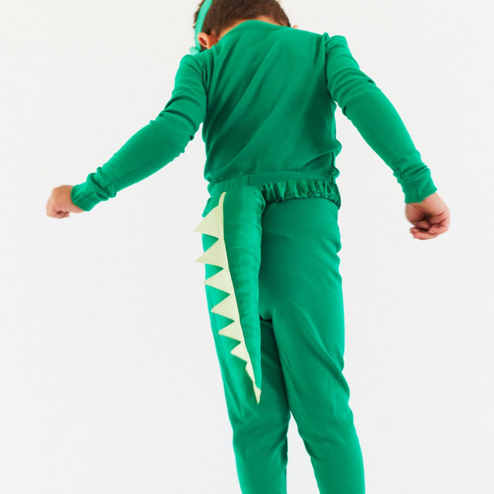 Dressups & Costumes Sarah's Silks Green Dinosaur Tail